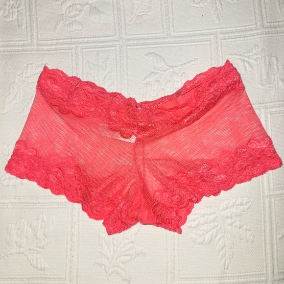 Secret Treasures lacy cheeky boyshort panties - Picture 2 of 6